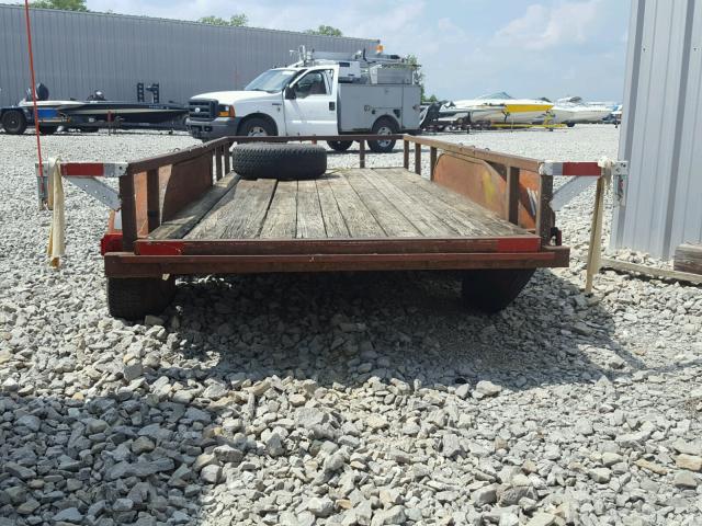 PARTS0NLY4958 - 2000 TRAIL KING TRAILER RED photo 5