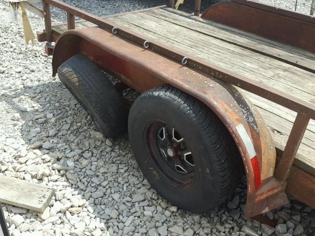 PARTS0NLY4958 - 2000 TRAIL KING TRAILER RED photo 9
