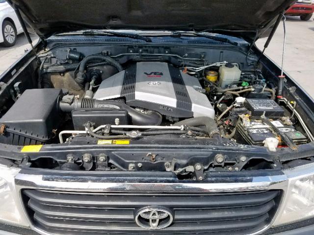 JT3HT05J1Y0104993 - 2000 TOYOTA LAND CRUIS BLACK photo 7