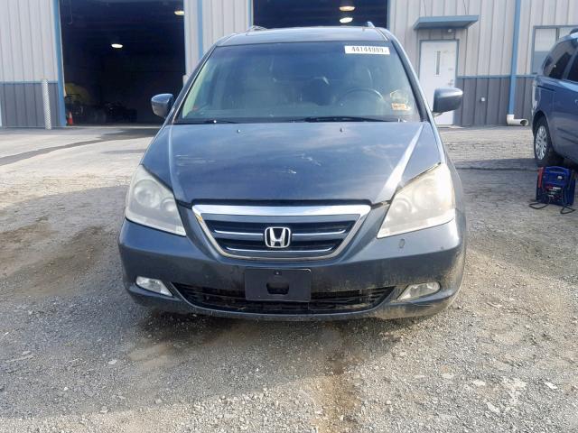 5FNRL38846B074896 - 2006 HONDA ODYSSEY TO BLUE photo 9