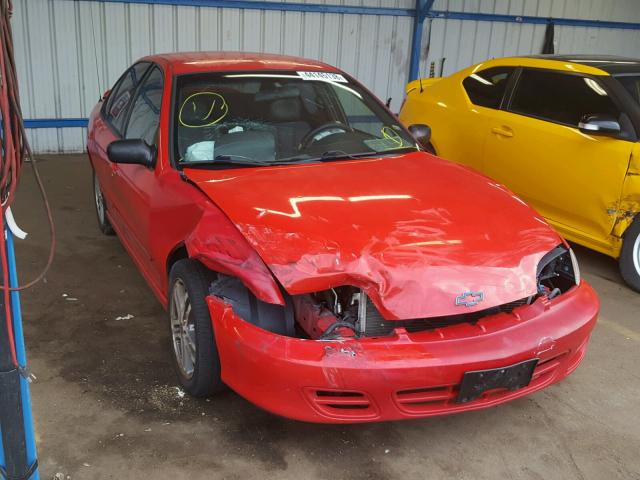 1G1JC524827374965 - 2002 CHEVROLET CAVALIER B RED photo 1