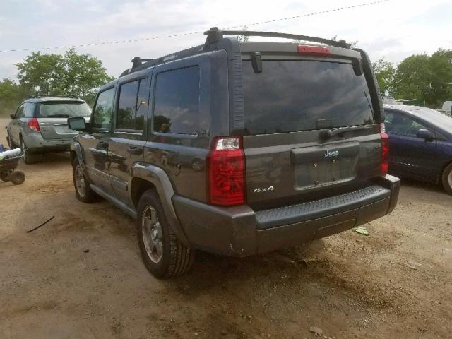 1J8HG48K46C209124 - 2006 JEEP COMMANDER 绿色 照片 3