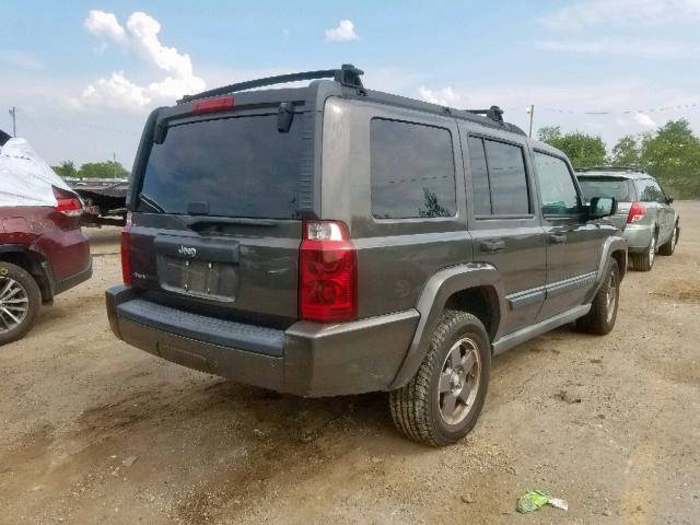 1J8HG48K46C209124 - 2006 JEEP COMMANDER 绿色 照片 4