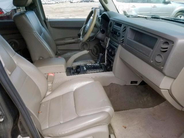 1J8HG48K46C209124 - 2006 JEEP COMMANDER 绿色 照片 5