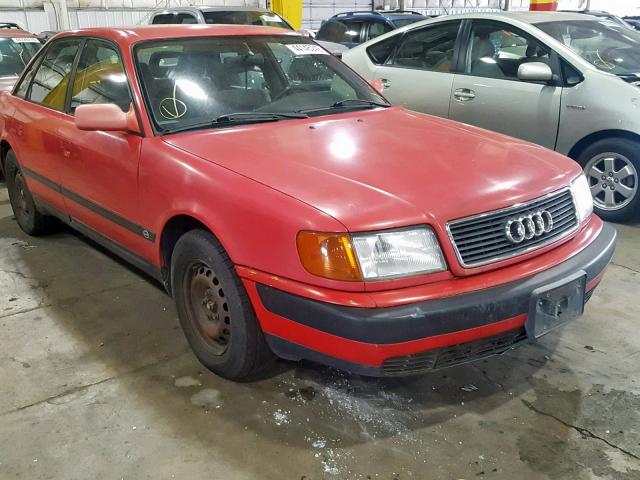 WAUAJ84A1PN034557 - 1993 AUDI 100 RED photo 1