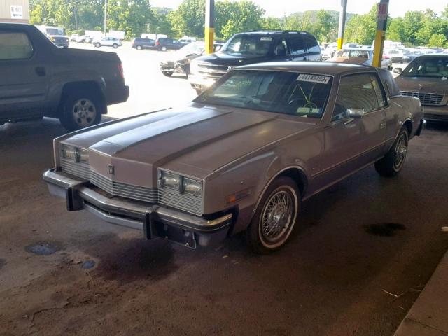 1G3AZ57Y6DE306793 - 1983 OLDSMOBILE TORONADO B TAN photo 2