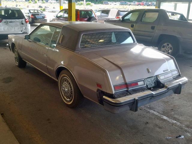 1G3AZ57Y6DE306793 - 1983 OLDSMOBILE TORONADO B TAN photo 3