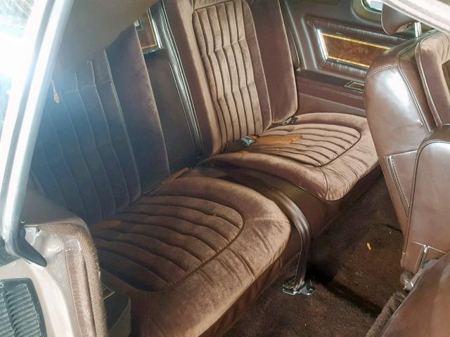 1G3AZ57Y6DE306793 - 1983 OLDSMOBILE TORONADO B TAN photo 6