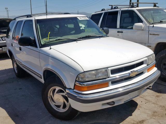 1GNDT13W4Y2281502 - 2000 CHEVROLET BLAZER WHITE photo 1