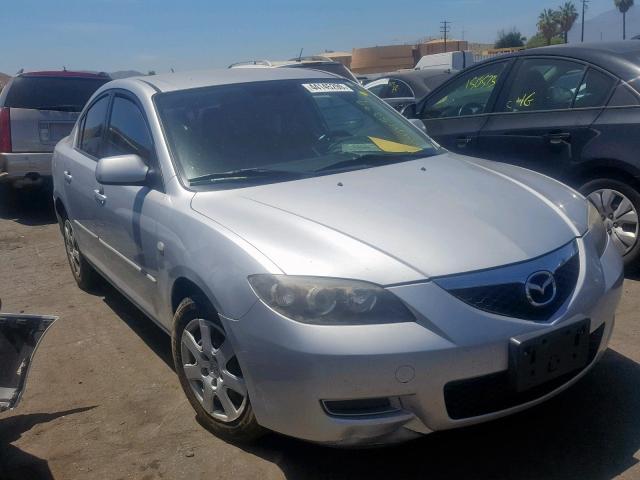 JM1BK12G181789140 - 2008 MAZDA 3 I SILVER photo 1