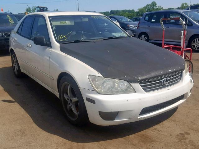 JTHBD182510019393 - 2001 LEXUS IS 300 WHITE photo 1