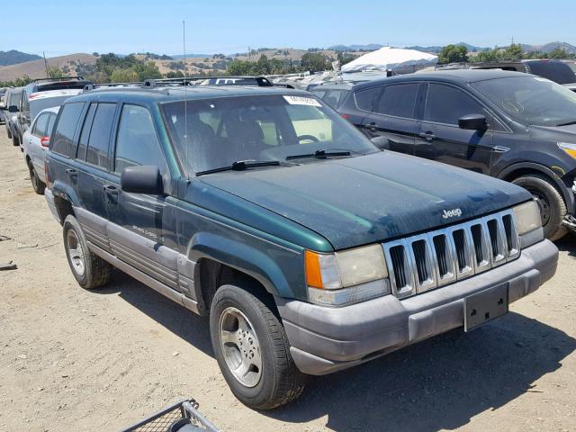 1J4GZ58S0VC512252 - 1997 JEEP GRAND CHER GREEN photo 1