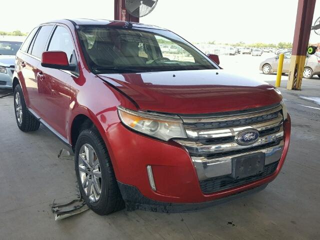 2FMDK3KC8BBA17274 - 2011 FORD EDGE LIMIT RED photo 1