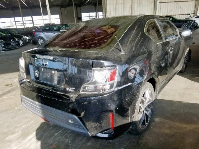 JTKJF5C77E3069081 - 2014 TOYOTA SCION TC შავი ფოტო 4