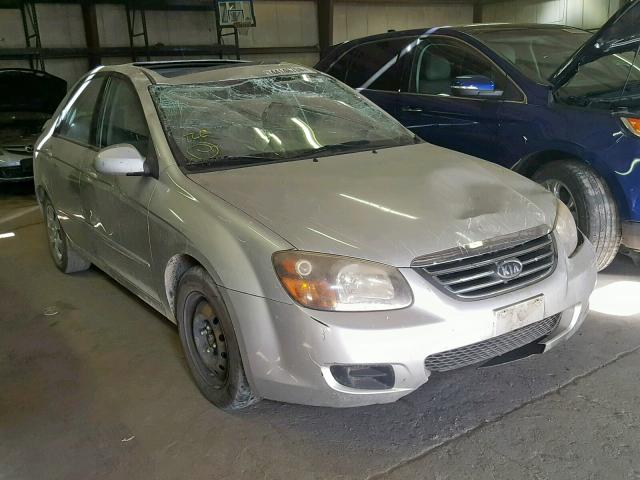 KNAFE221995645501 - 2009 KIA SPECTRA EX SILVER photo 1