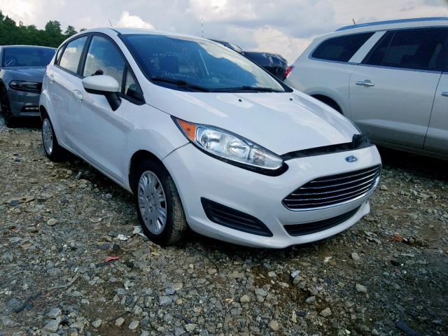 3FADP4TJ4GM170870 - 2016 FORD FIESTA S WHITE photo 1