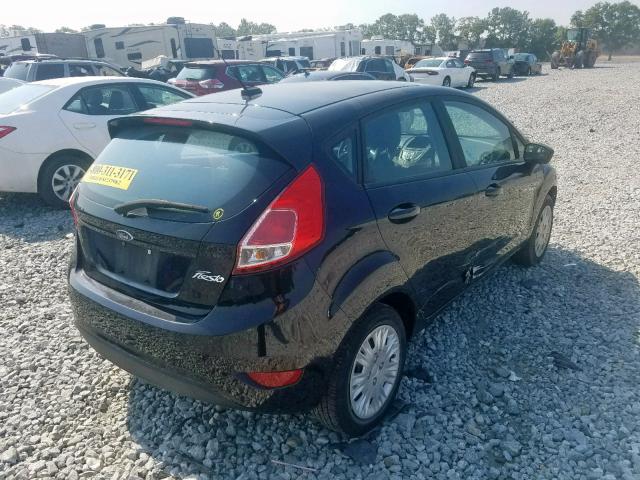 3FADP4TJ6GM188903 - 2016 FORD FIESTA S BLACK photo 4