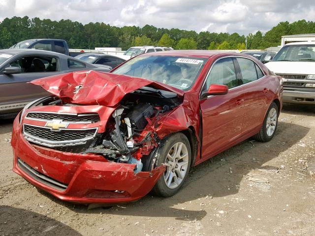 1G11D5SR1DF168517 - 2013 CHEVROLET MALIBU 1LT 红色 照片 2
