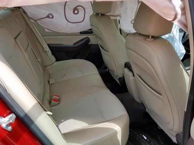 1G11D5SR1DF168517 - 2013 CHEVROLET MALIBU 1LT 红色 照片 6