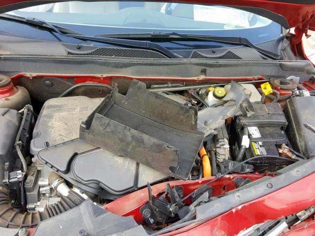 1G11D5SR1DF168517 - 2013 CHEVROLET MALIBU 1LT 红色 照片 7