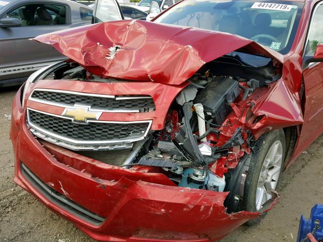 1G11D5SR1DF168517 - 2013 CHEVROLET MALIBU 1LT 红色 照片 9