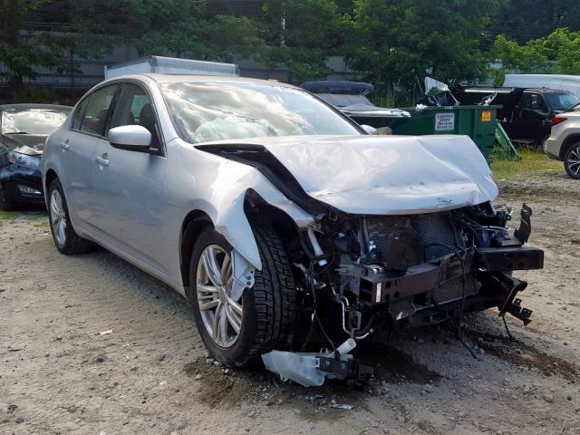 JN1CV6AR9AM253409 - 2010 INFINITI G37 GRAY photo 1