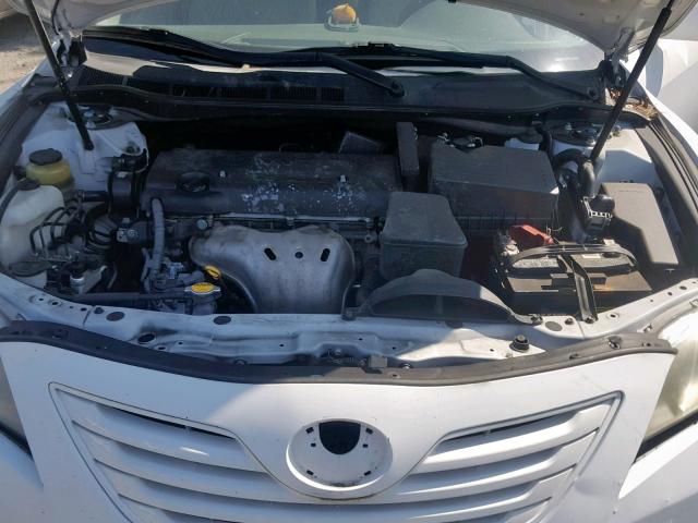 4T1BE46K57U661676 - 2007 TOYOTA CAMRY NEW WHITE photo 7