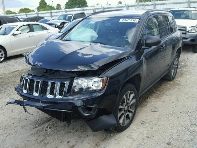 1C4NJCBA2GD731915 - 2016 JEEP COMPASS SP შავი ფოტო 2