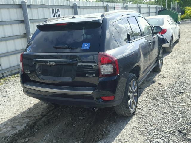 1C4NJCBA2GD731915 - 2016 JEEP COMPASS SP შავი ფოტო 4