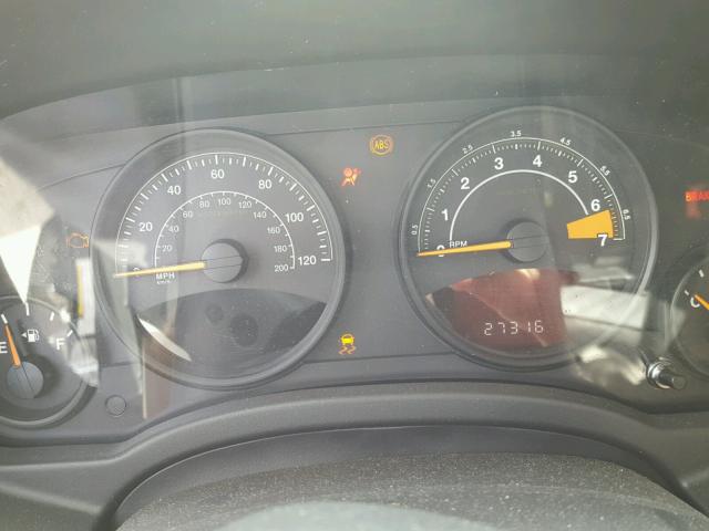 1C4NJCBA2GD731915 - 2016 JEEP COMPASS SP შავი ფოტო 8