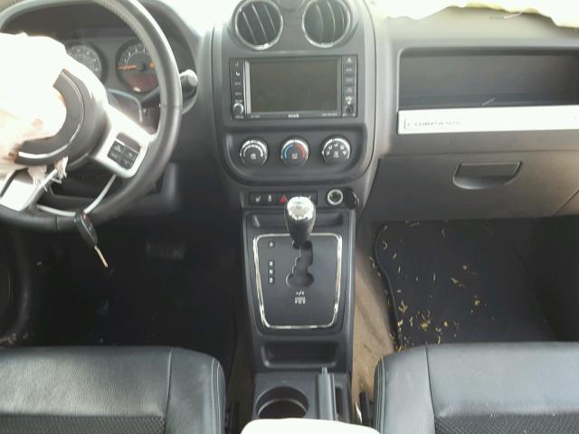 1C4NJCBA2GD731915 - 2016 JEEP COMPASS SP შავი ფოტო 9