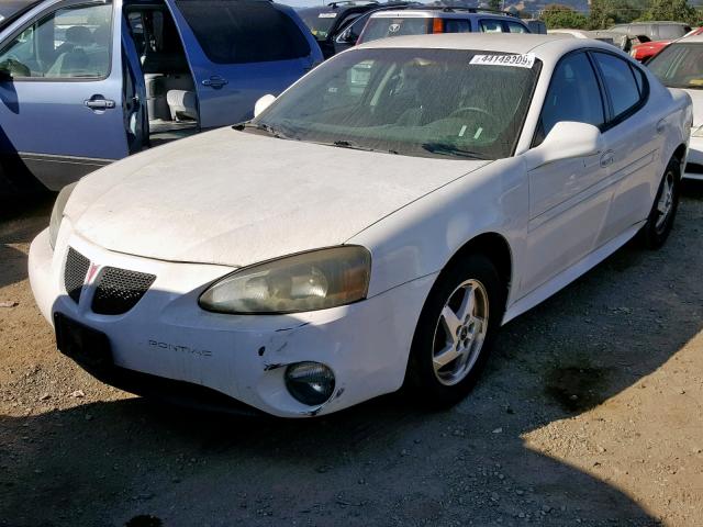 2G2WP522841138644 - 2004 PONTIAC GRAND PRIX WHITE photo 2