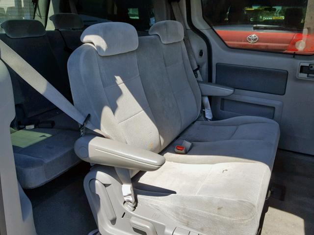 2FMZA51636BA26499 - 2006 FORD FREESTAR S BLUE photo 6