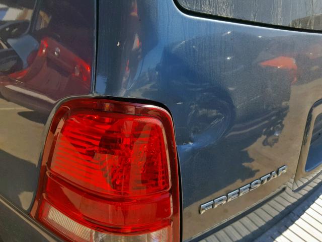 2FMZA51636BA26499 - 2006 FORD FREESTAR S BLUE photo 9