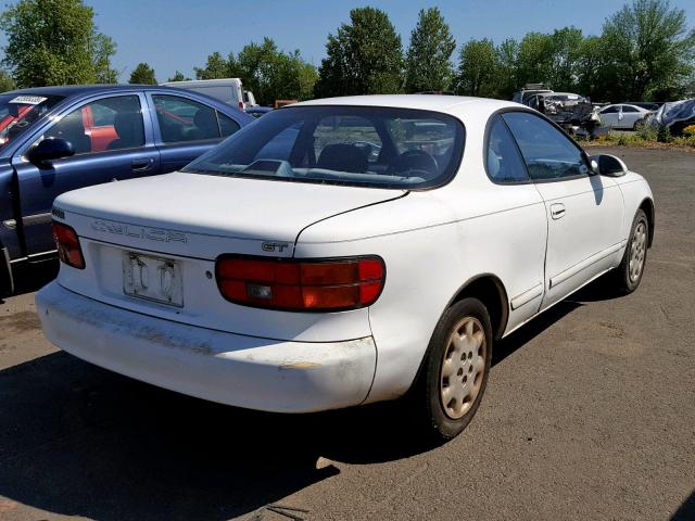 JT2ST87F6L0001076 - 1990 TOYOTA CELICA GT WHITE photo 4