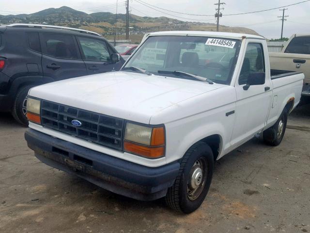 1FTCR10A4NTA57230 - 1992 FORD RANGER WHITE photo 2