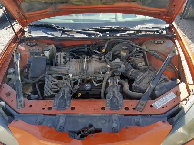 2G2WR524841127946 - 2004 PONTIAC GRAND PRIX ORANGE photo 7