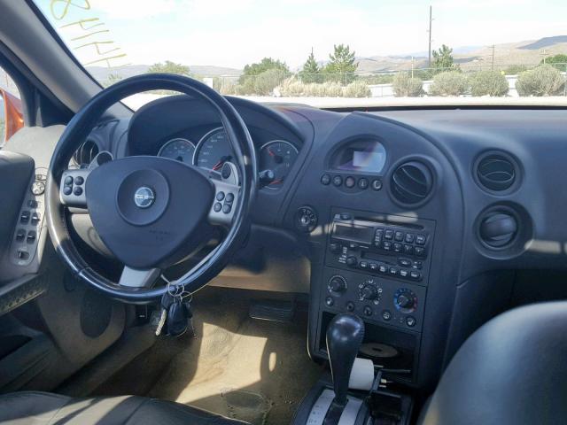 2G2WR524841127946 - 2004 PONTIAC GRAND PRIX ORANGE photo 9