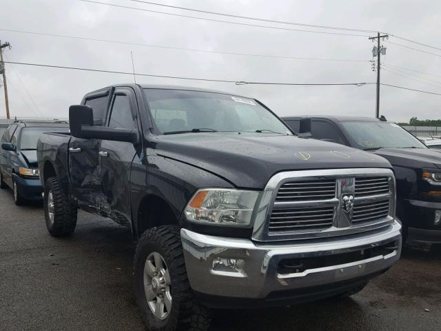 3D7UT2CL5AG116825 - 2010 DODGE RAM 2500 BLACK photo 1