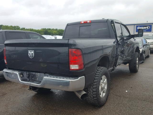 3D7UT2CL5AG116825 - 2010 DODGE RAM 2500 BLACK photo 4