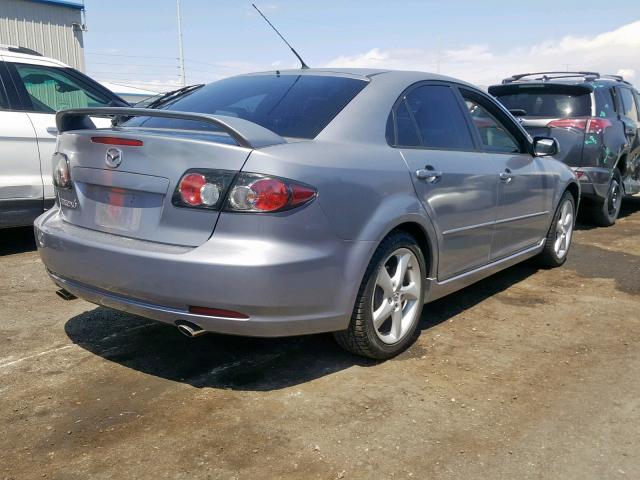 1YVHP84C785M26178 - 2008 MAZDA 6 I GRAY photo 4