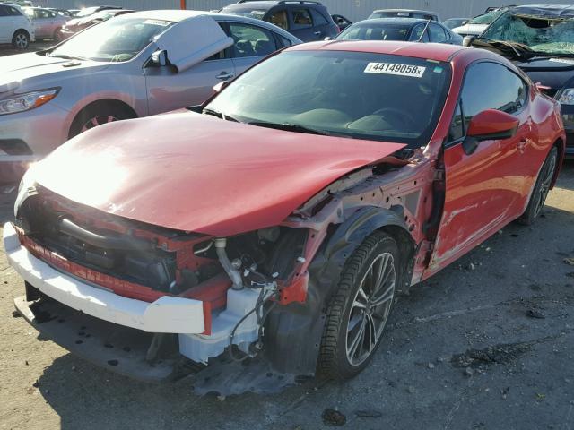 JF1ZCAC15D2613546 - 2013 SUBARU BRZ 2.0 LI RED photo 2