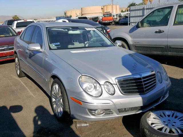 WDBUF72X07B036948 - 2007 MERCEDES-BENZ E 550 SILVER photo 1