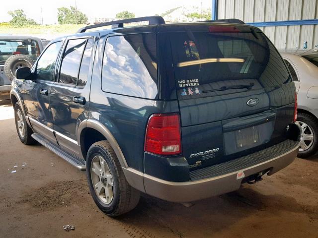 1FMZU74W14UA67980 - 2004 FORD EXPLORER E GREEN photo 3