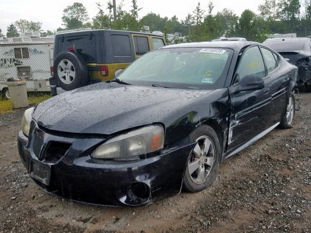 2G2WP552981106805 - 2008 PONTIAC GRAND PRIX BLACK photo 2