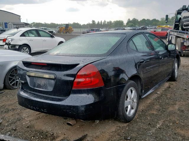 2G2WP552981106805 - 2008 PONTIAC GRAND PRIX BLACK photo 4