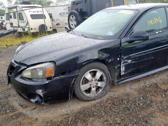 2G2WP552981106805 - 2008 PONTIAC GRAND PRIX BLACK photo 9