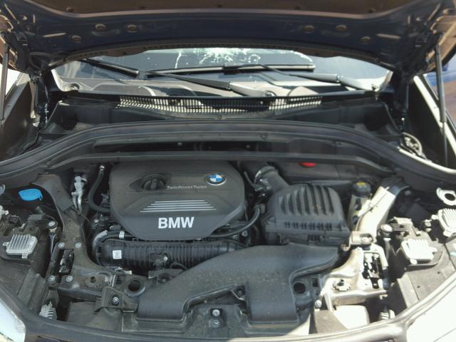 WBXHT3C35H5F85275 - 2017 BMW X1 XDRIVE2 BLUE photo 7