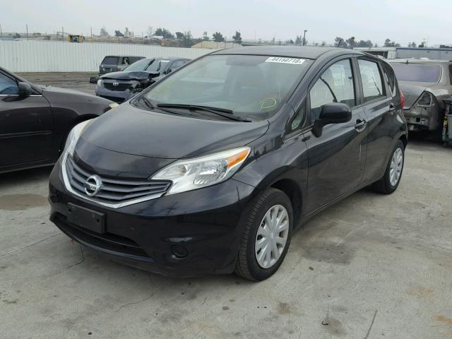 3N1CE2CPXEL428755 - 2014 NISSAN VERSA NOTE BLACK photo 2