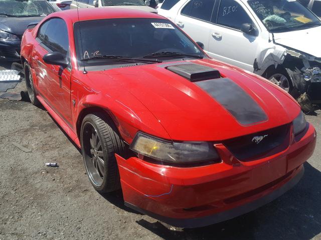 1FAFP42R83F437227 - 2003 FORD MUSTANG MA RED photo 1
